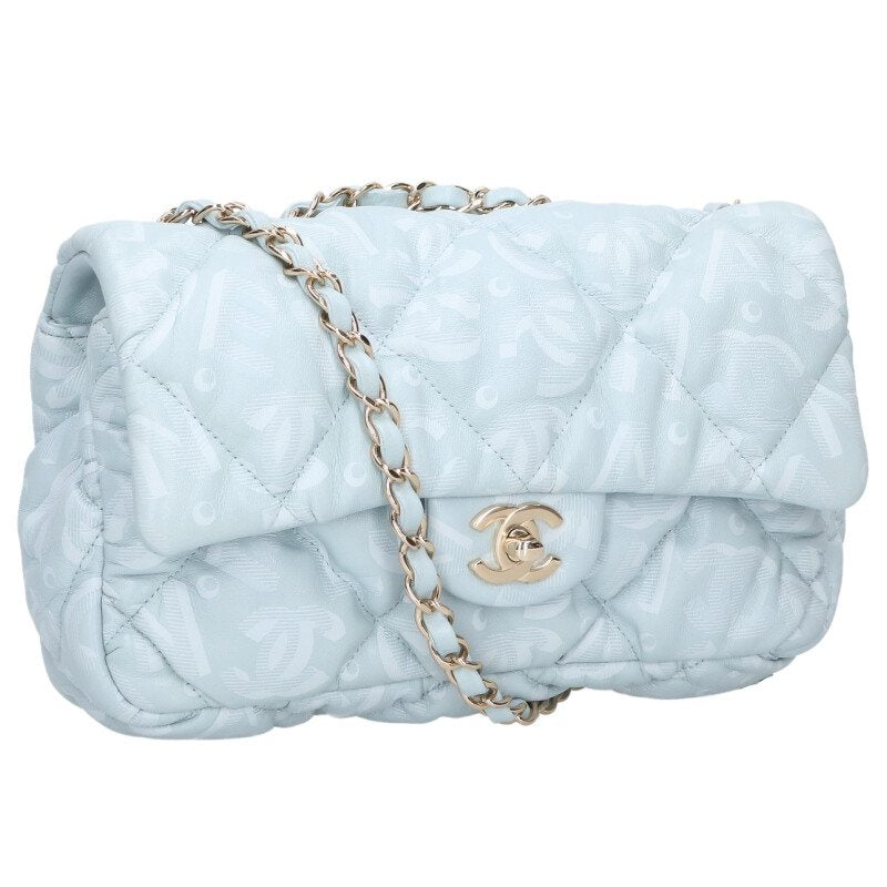 CHANEL Mini Flap Quilted Chain Shoulder Bag Size ONE SIZE