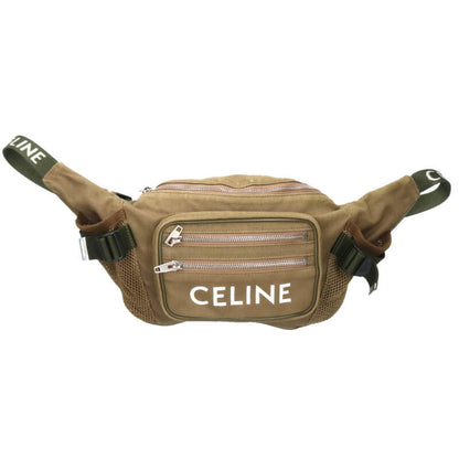 CELINE Trekking Belt Front Logo Bag Size ONE SIZE