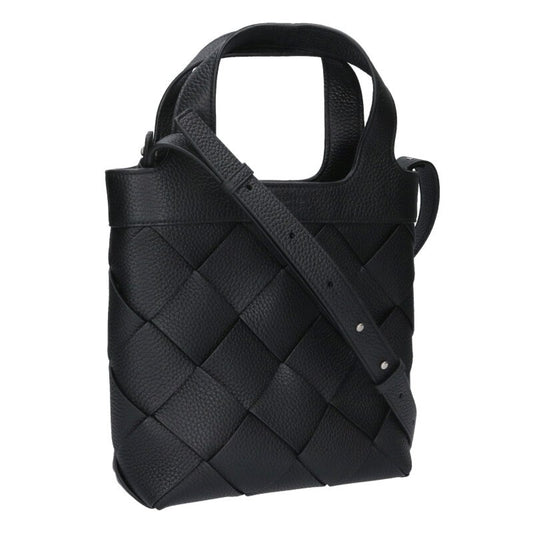BOTTEGA VENETA Diago Small Leather Shoulder Size ONE Black