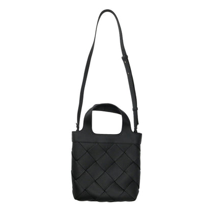BOTTEGA VENETA Diago Small Leather Shoulder Size ONE Black