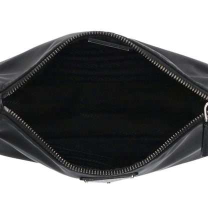 PRADA Triangle Logo Plate Nylon Pouch Shoulder Size ONE SIZE