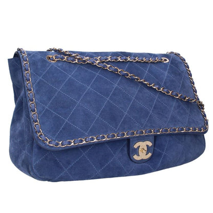 CHANEL x Pharrell Brag My Bag Quilted Suede Size ONE SIZE