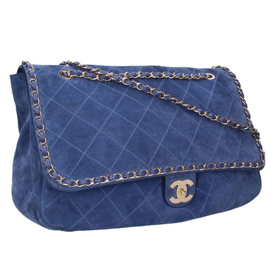 CHANEL x Pharrell Brag My Bag Quilted Suede Size ONE SIZE