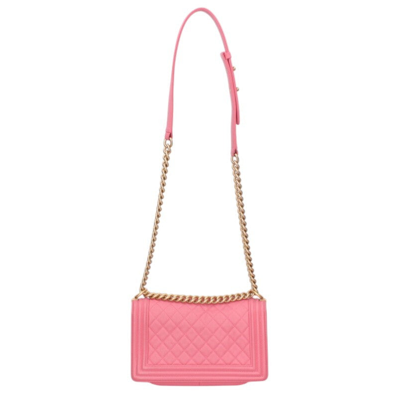 CHANEL Boy Chanel 25 Lambskin Chain Shoulder Size ONE Multi