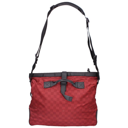 Louis Vuitton Damier Challenge Shoulder Bag Red
