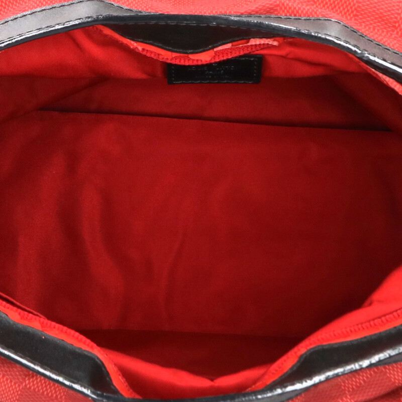 Louis Vuitton Damier Challenge Shoulder Bag Red