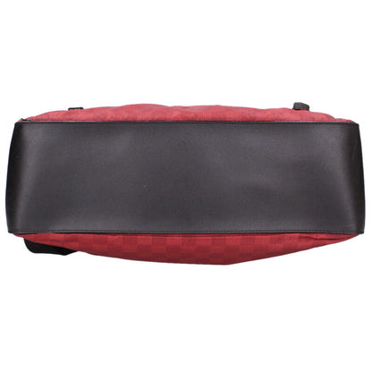Louis Vuitton Damier Challenge Shoulder Bag Red
