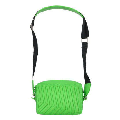 Balenciaga Leather Shoulder Bag Green