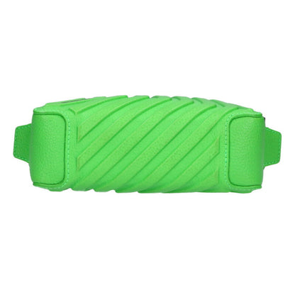 Balenciaga Leather Shoulder Bag Green