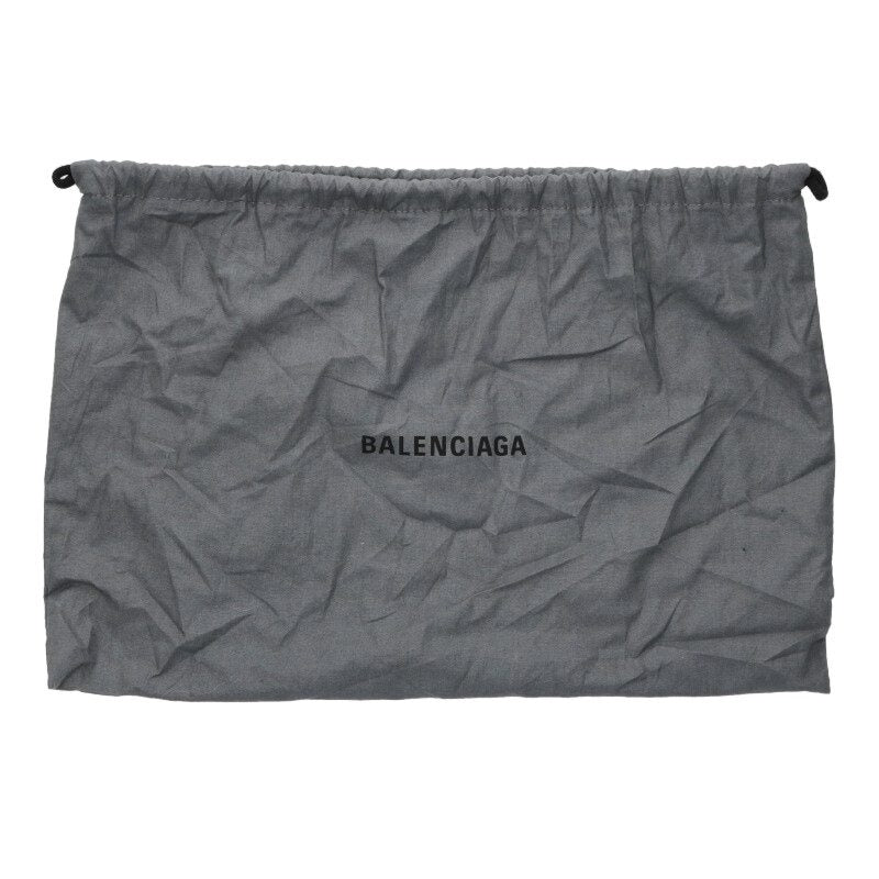 Balenciaga Leather Shoulder Bag Green