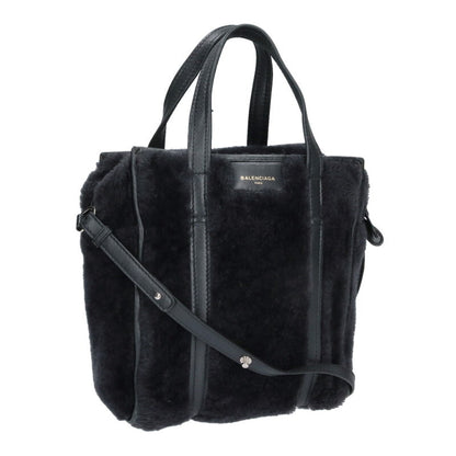 Balenciaga XS Leather Shoulder Bag Black Size XS