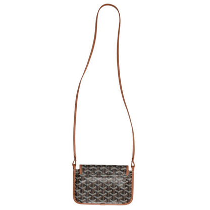 GOYARD Brown Plume PVC Wallet Pouch Shoulder Size ONE SIZE
