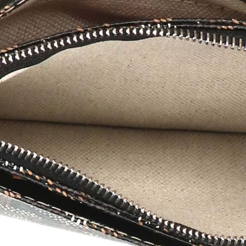GOYARD Brown Plume PVC Wallet Pouch Shoulder Size ONE SIZE