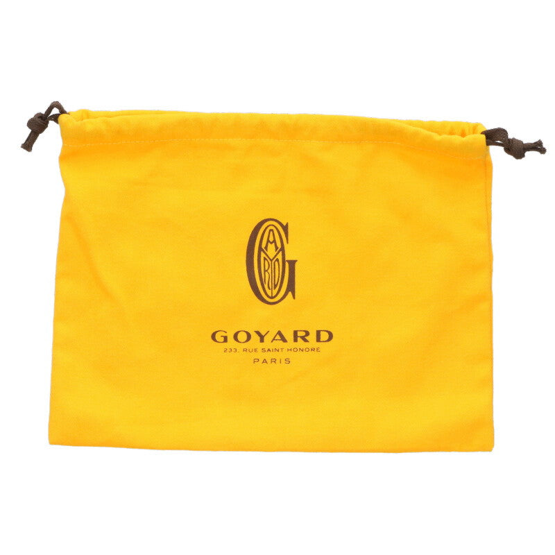 GOYARD Brown Plume PVC Wallet Pouch Shoulder Size ONE SIZE