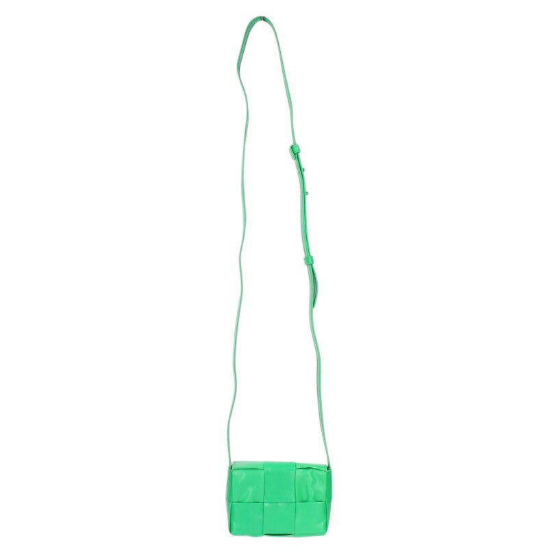 Bottega Veneta Green Candy Cassette Shoulder