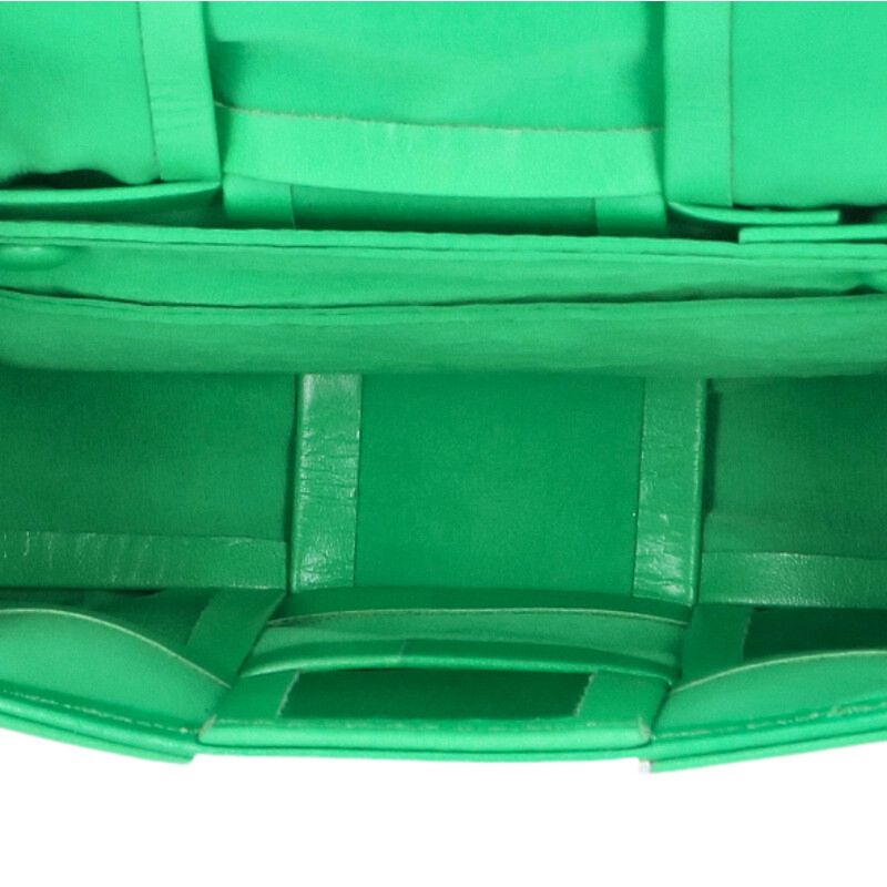 Bottega Veneta Green Candy Cassette Shoulder