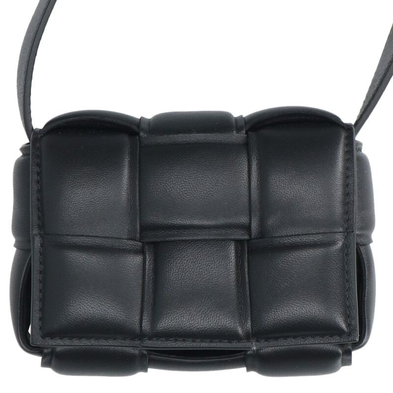 BOTTEGA VENETA 716648 Candy Padded Cassette Size ONE Black