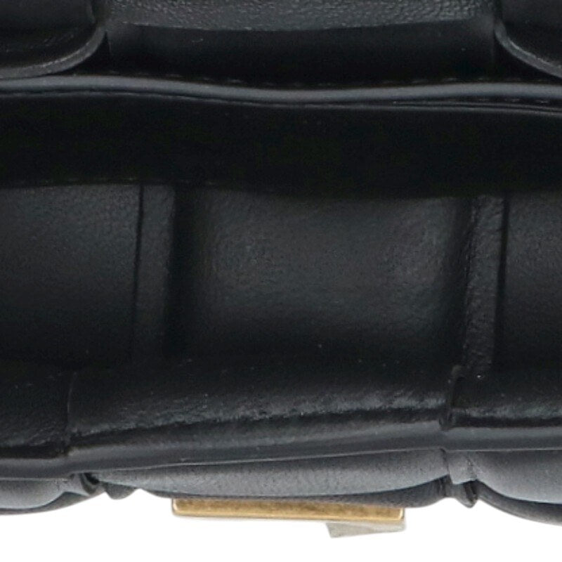 BOTTEGA VENETA 716648 Candy Padded Cassette Size ONE Black