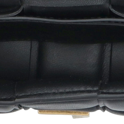 BOTTEGA VENETA 716648 Candy Padded Cassette Size ONE Black