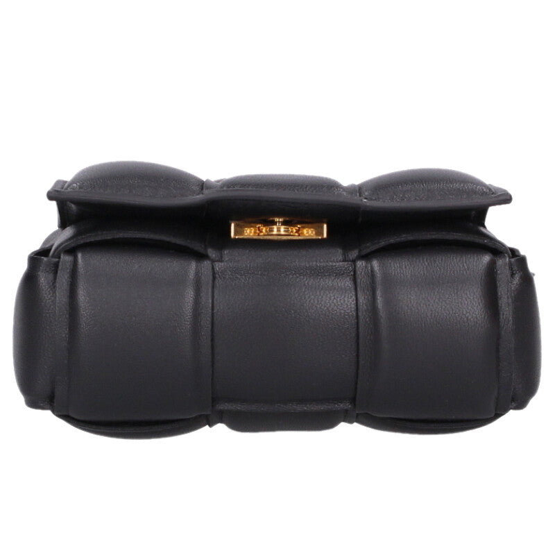 BOTTEGA VENETA 716648 Candy Padded Cassette Size ONE Black