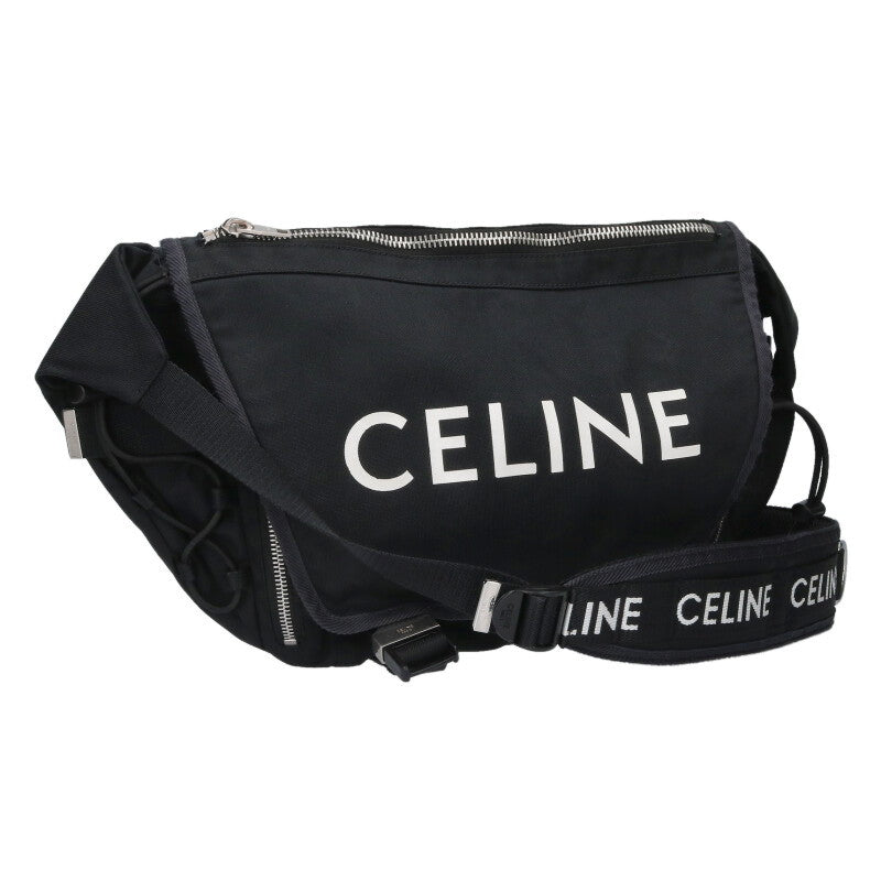 CELINE Medium Trekking Messenger Logo Canvas Size ONE SIZE