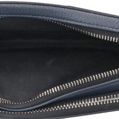DIOR x STUSSY Logo Leather Shoulder Bag Navy Size ONE SIZE