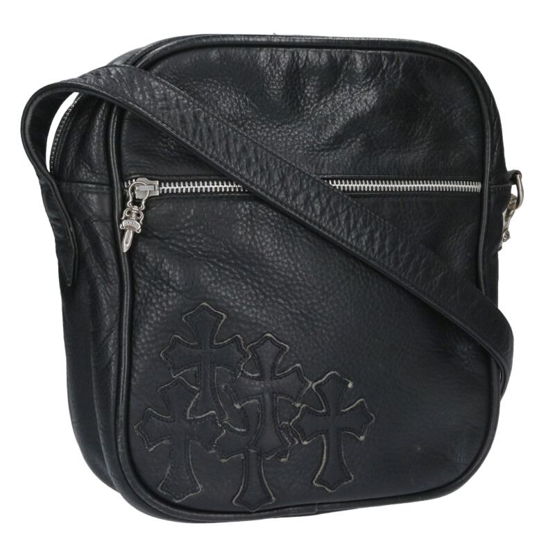 Chrome Hearts Taka Bag Cemetery Cross Leather Size ONE SIZE