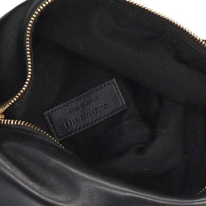 SAINT LAURENT PARIS Amalia Lambskin Chain Hobo Size ONE SIZE
