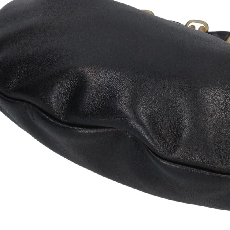SAINT LAURENT PARIS Amalia Lambskin Chain Hobo Size ONE SIZE