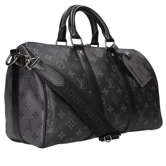 LOUISVUITTON Keepall 35 Monogram Eclipse Bag Size ONE SIZE