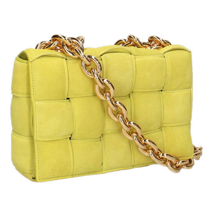 BOTTEGA VENETA Maxi Intrecciato Suede Chain Size ONE SIZE