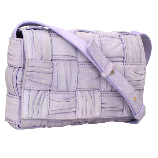 BOTTEGA VENETA Cassette Suede Leather Shoulder Size ONE SIZE