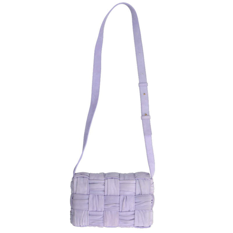 BOTTEGA VENETA Cassette Suede Leather Shoulder Size ONE SIZE