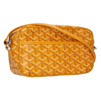GOYARD Cup Vert PM PVC Shoulder Bag Yellow Size ONE SIZE