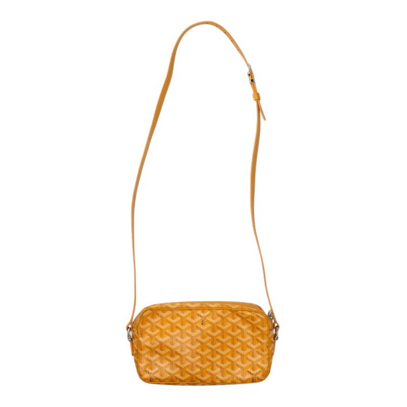 GOYARD Cup Vert PM PVC Shoulder Bag Yellow Size ONE SIZE