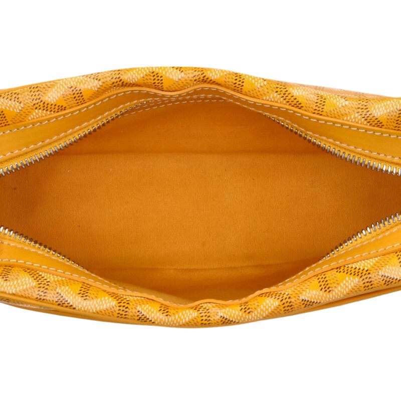 GOYARD Cup Vert PM PVC Shoulder Bag Yellow Size ONE SIZE