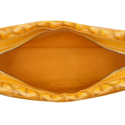 GOYARD Cup Vert PM PVC Shoulder Bag Yellow Size ONE SIZE