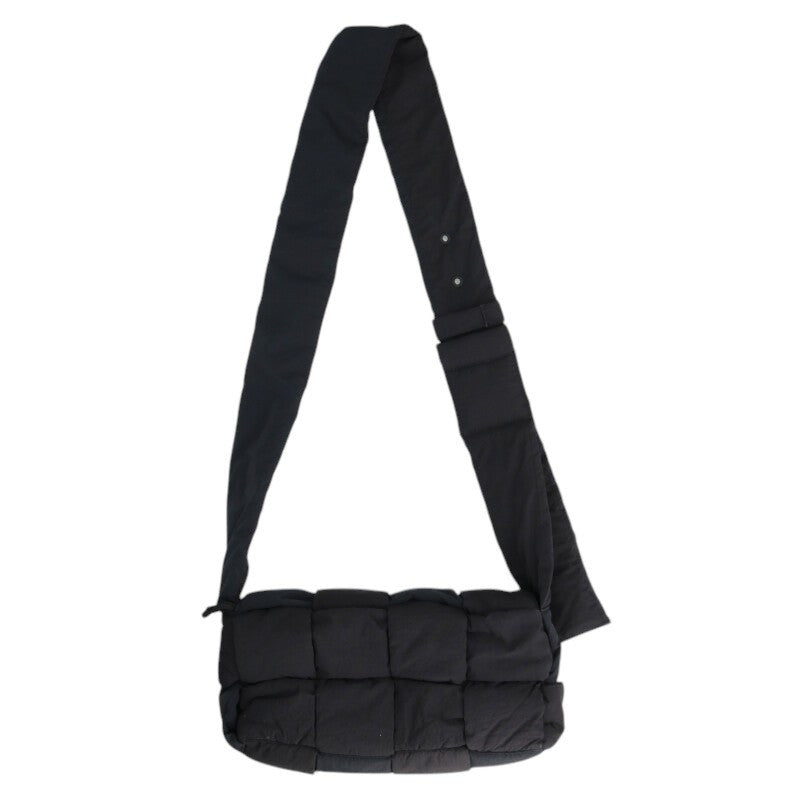 BOTTEGA VENETA Padded Tech Cassette Bag Black Size ONE SIZE