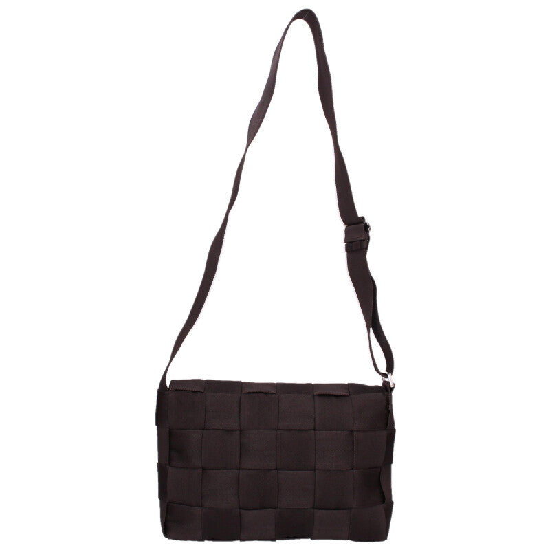 BOTTEGA VENETA Intrecciato Canvas Shoulder Bag Size ONE SIZE