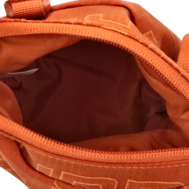 SUPREME 21AW Neck Pouch Box Logo Nylon Orange Size ONE SIZE