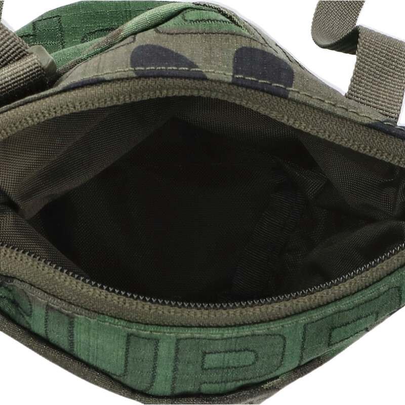 SUPREME 21AW Neck Pouch Box Logo Nylon Green Size ONE SIZE