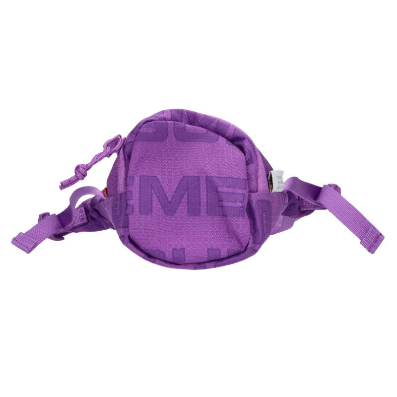SUPREME 21AW Box Logo Nylon Neck Pouch Size ONE SIZE Purple