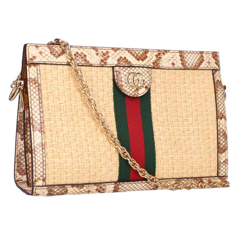 GUCCI Ophidia Small Exotic Leather Shoulder Size ONE SIZE