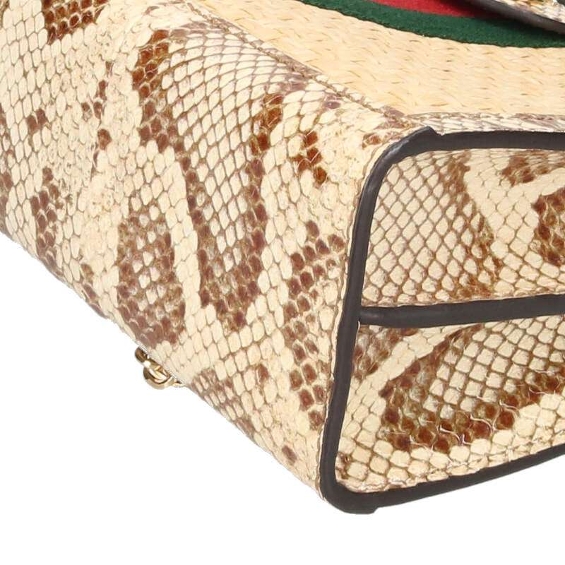 GUCCI Ophidia Small Exotic Leather Shoulder Size ONE SIZE