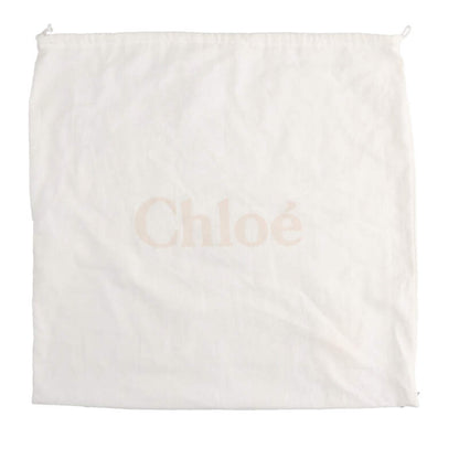 Chloe Roy 2-Way Leather Shoulder Bag Beige Size ONE SIZE