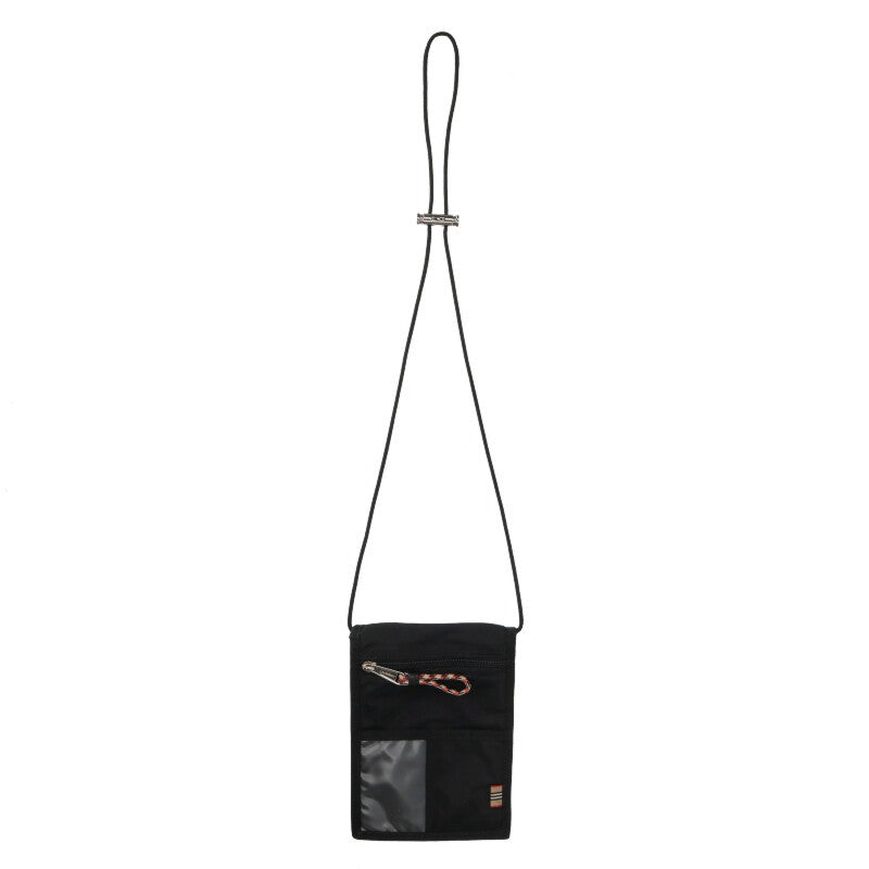 Burberry Logo Print Nylon Shoulder Bag Black Size ONE SIZE