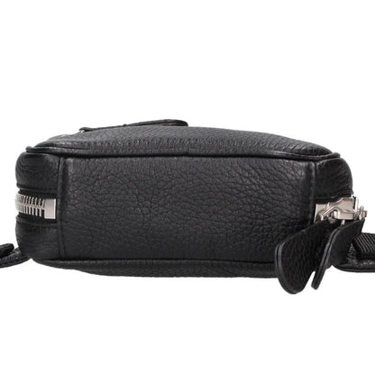 Maison Margiela 20SS 4-Stitch Leather Waist Shoulder Bag Black