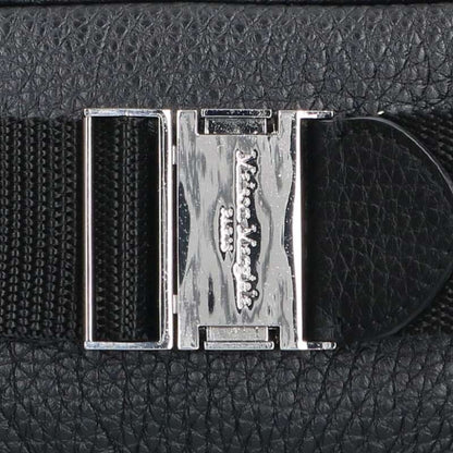 Maison Margiela 20SS 4-Stitch Leather Waist Shoulder Bag Black