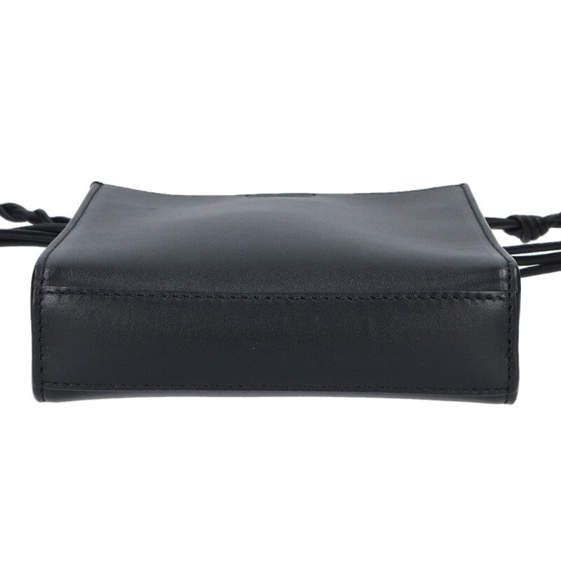 JILSANDER Tangle Small Leather Shoulder Bag Size ONE SIZE