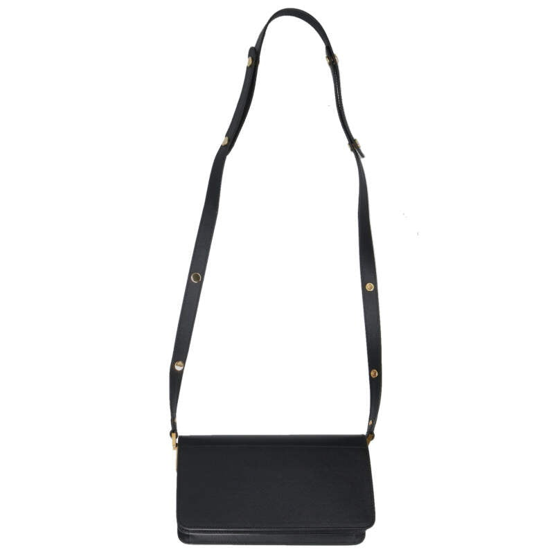 MARNI Trunk Mini Shoulder Bag Black Size ONE SIZE